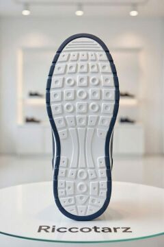 Erkek Çocuk Hava Alan Rahat Taban Bağcıklı Lacivert Ayakkabı